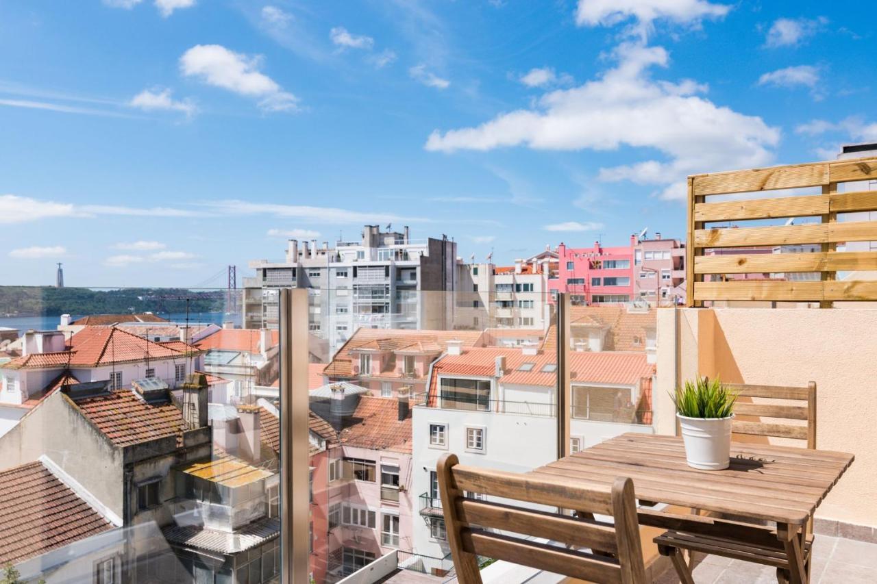 Designer Flats In Lapa By Lovelystay Lisabona Exterior foto