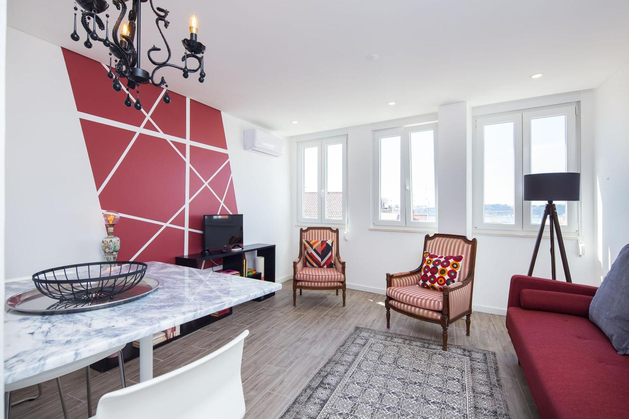 Designer Flats In Lapa By Lovelystay Lisabona Exterior foto
